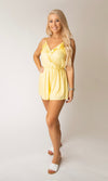 Brighter Days Romper - Yellow