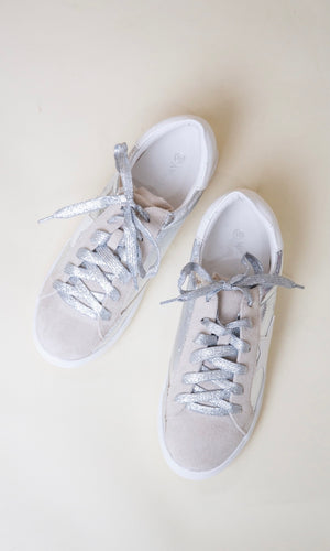 All Star Sneakers - Silver/White