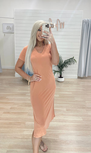 All For You Dress - Dusty Clay