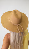 Briaded Tassel Hat - Sand