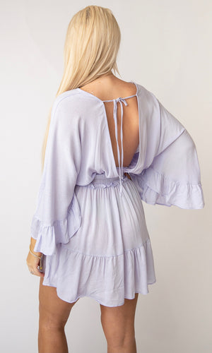 Spring Time Happiness Dress - Lilac