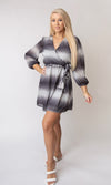 A Grand Party Dress - Black Ombre