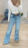 Coming Back 90s Flare Jean - Light
