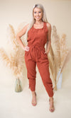 Call Me Chic Jumpsuit - Clay