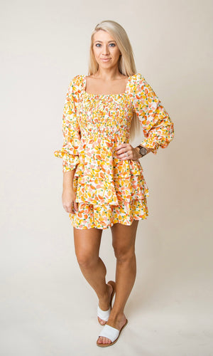 Poetry of The Heart Dress - Yellow