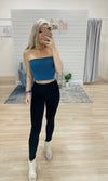 Cropped Tube Top - 2 color options